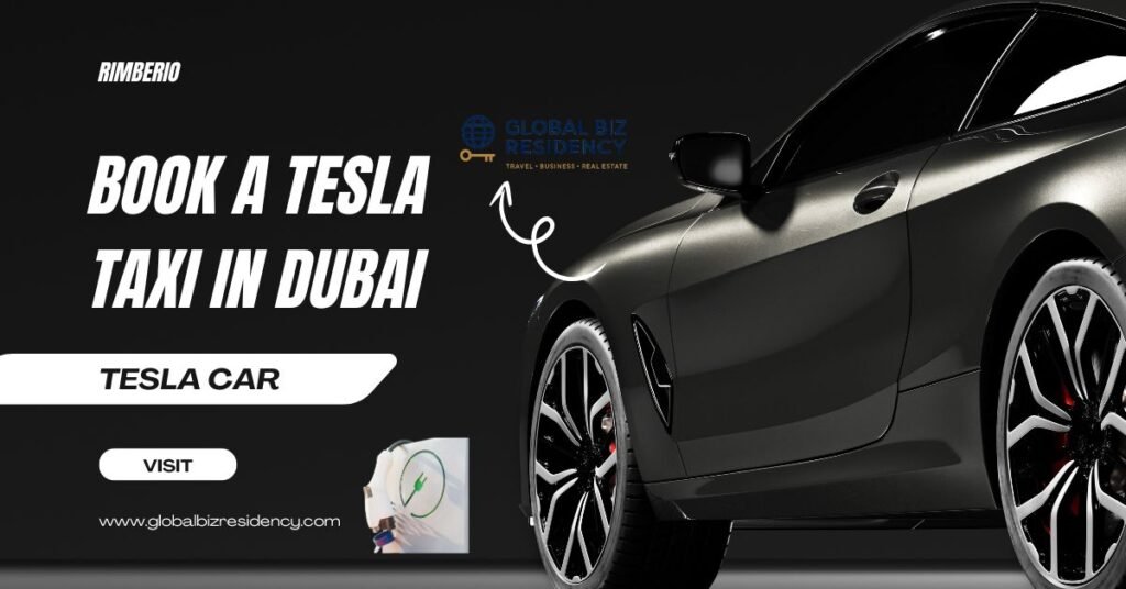 Tesla taxi UAE