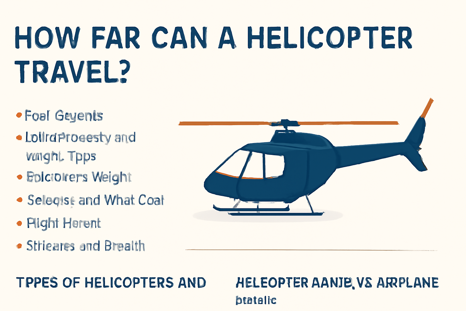 How Far Can a Helicopter Travel