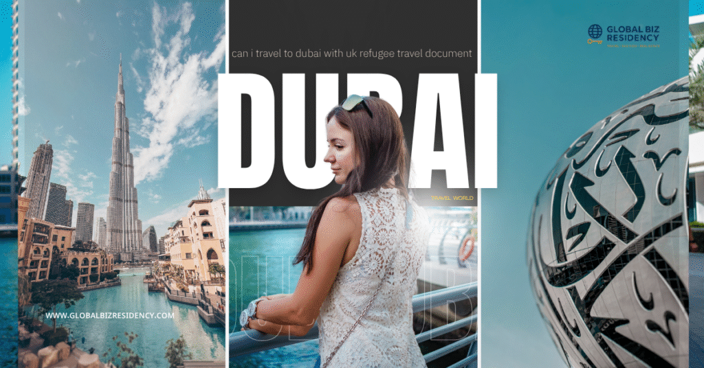 can i travel to dubai with uk refugee travel document
