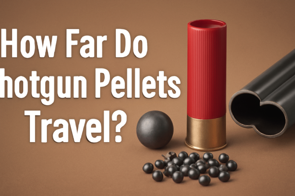 how far do shotgun pellets travel