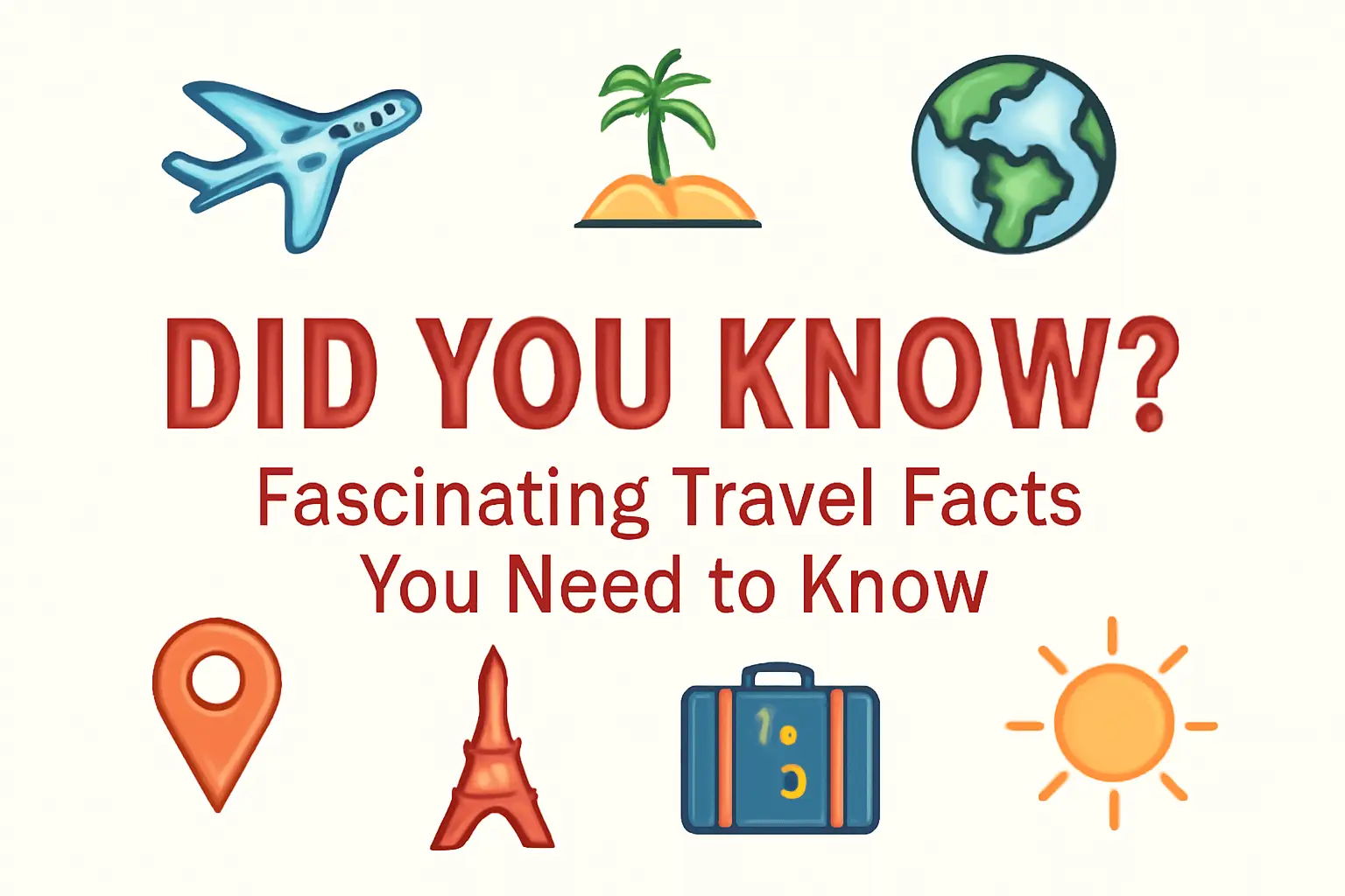 did you know travel facts
