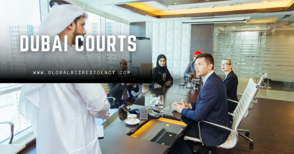 how to check dubai court case online